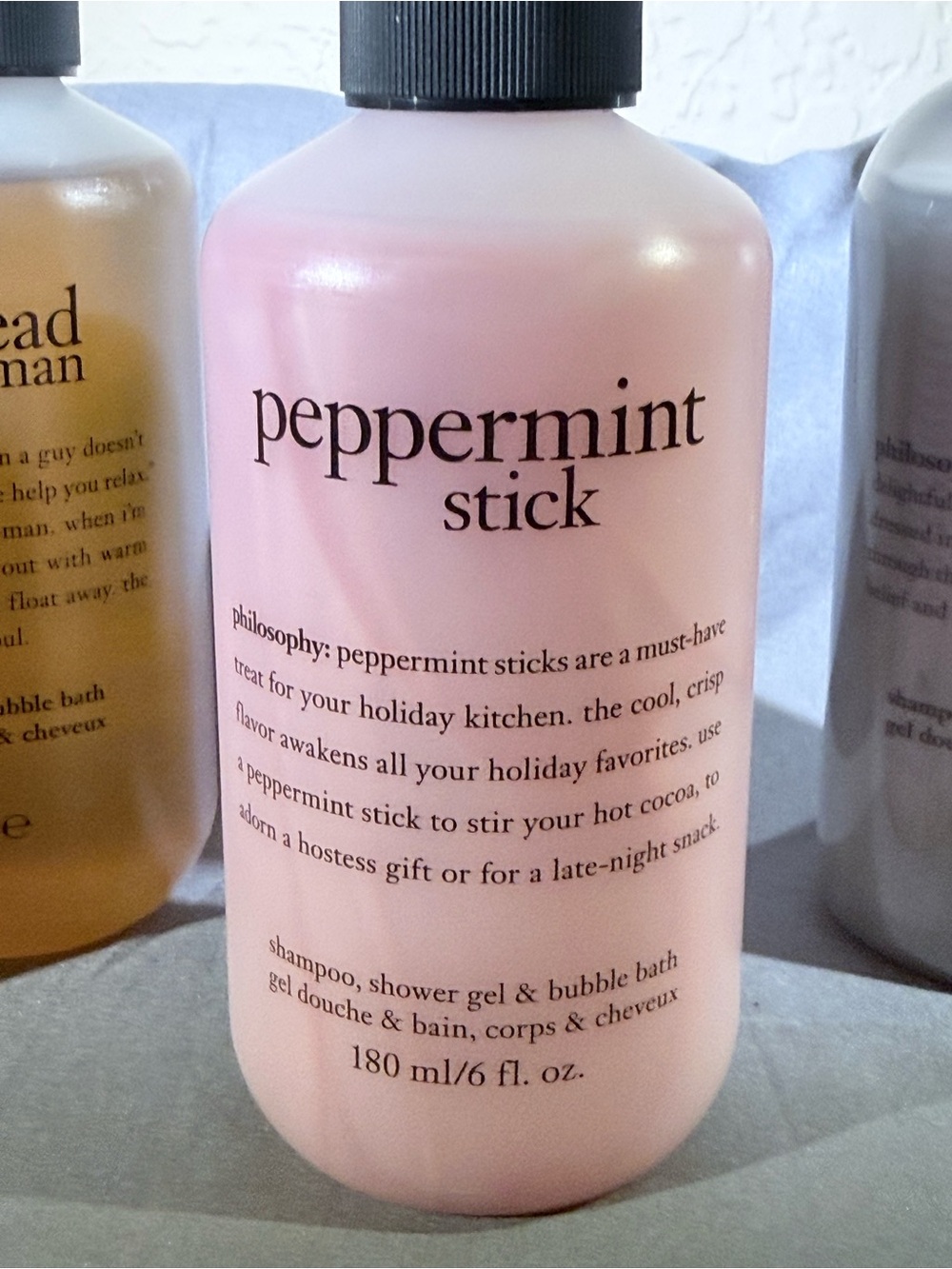 (5) 6 oz. Bottles of Philosophy Shower Gel - Picture 6 of 8